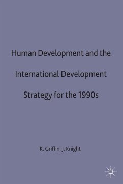 Human Development and the International Development Strategy for the 1990s - Griffin, Keith