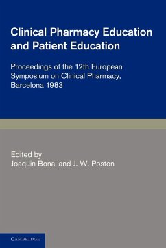 Clinical Pharmacy and Patient Education - Poston, J. W.; Bonal, Joaquin