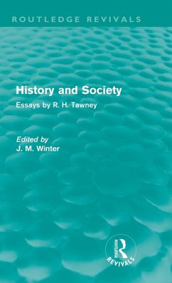 History and Society - Tawney, R H