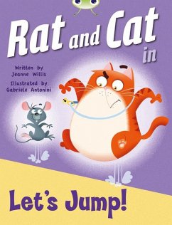 Cover Bug Club Guided Fiction Reception Red C Rat and Cat in Let's Jump