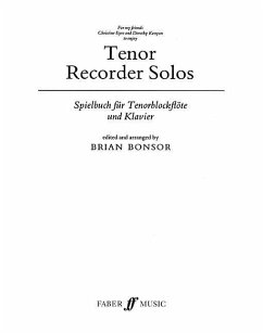 Tenor Recorder Solos - Bonsor, Brian