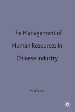 Management of Human Resources - Warner, M.