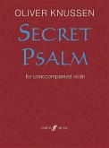 Secret Psalm for Unaccompanied Violin