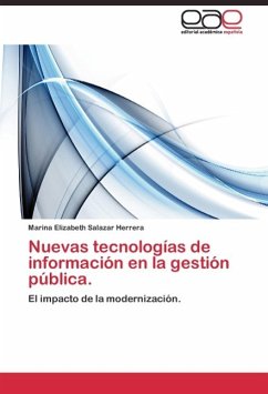 Nuevas tecnologías de información en la gestión pública. - Salazar Herrera, Marina Elizabeth