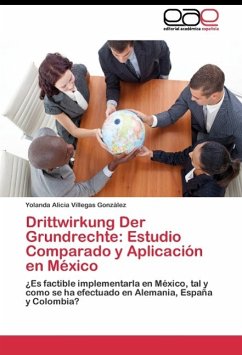 Drittwirkung Der Grundrechte: Estudio Comparado y Aplicación en México - Villegas González, Yolanda Alicia