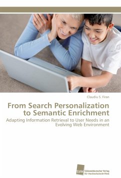 From Search Personalization to Semantic Enrichment - Firan, Claudiu S.