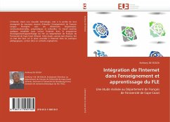 Intégration de l''Internet dans l''enseignement et apprentissage du FLE - DE-SOUZA, Anthony