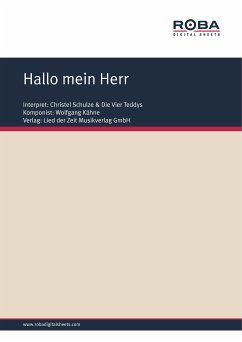 Hallo mein Herr (fixed-layout eBook, ePUB) - Kähne, Wolfgang; Upmeier, Ursula; Schöne, Wolfram
