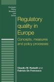 Regulatory quality in Europe