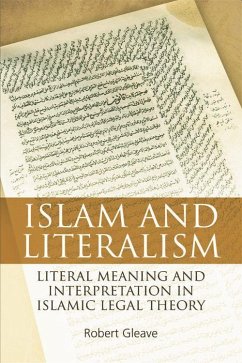 Islam and Literalism - Gleave, Robert
