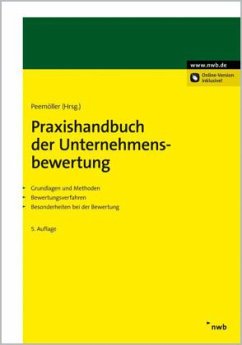 Cover Praxishandbuch der Unternehmensbewertung