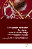 Wurfquoten der Ersten Russischen Damenbasketball Liga