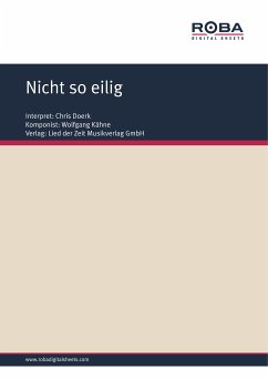 Nicht so eilig (eBook, PDF) - Kähne, Wolfgang; Brandenstein, Wolfgang