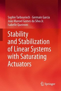 Stability and Stabilization of Linear Systems with Saturating Actuators - Tarbouriech, Sophie; Queinnec, Isabelle; Gomes da Silva Jr., João Manoel; Garcia, Germain