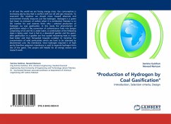 &quote;Production of Hydrogen by Coal Gasification&quote;