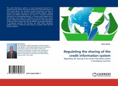 Regulating the sharing of the credit information system - Abdin, Wael