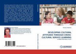 DEVELOPING CULTURAL ATTITUDES THROUGH CROSS-CULTURAL SERVICE LEARNING