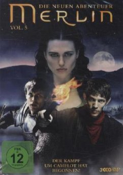 Merlin - Die neuen Abenteuer - Staffel 3.1 (Vol. 5) DVD-Box - Morgan,Colin/James,Bradley