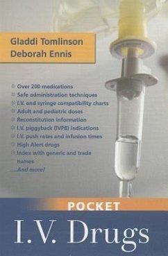 Pocket I.V. Drugs - Tomlinson, Gladdi; Ennis, Deborah A