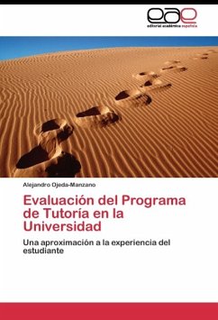 Evaluación del Programa de Tutoría en la Universidad - Ojeda-Manzano, Alejandro