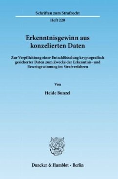 Erkenntnisgewinn aus konzelierten Daten. - Bunzel, Heide