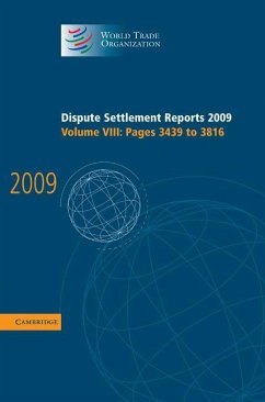 Cover Dispute Settlement Reports 2009