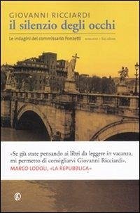 Cover Il silenzio degli occhi. Le indagini del commissario Ponzetti