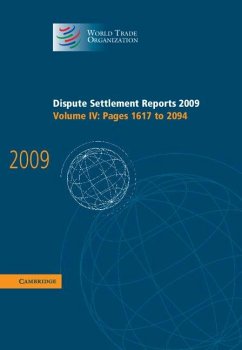 Cover Dispute Settlement Reports 2009