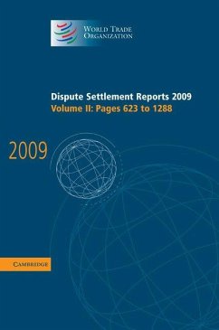 Cover Dispute Settlement Reports 2009