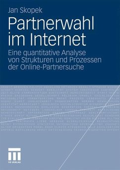 Partnerwahl im Internet - Skopek, Jan