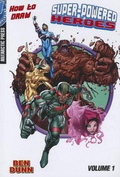 Cover How to Draw Super-Powered Heroes Pocket Manga, Volume 1
