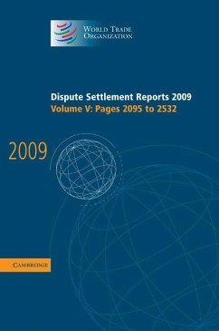 Cover Dispute Settlement Reports 2009