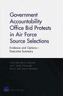 Government Accountability Office Bid Protests in Air Force Source Selections - Camm, Frank