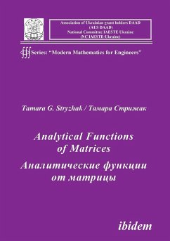 Analytical Functions of Matrices. - Stryzhak, Tamara G.