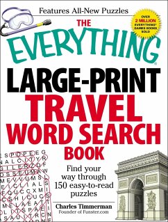 The Everything Large-Print Travel Word Search Book - Timmerman, Charles