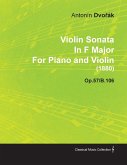 Violin Sonata in F Major by Anton N DVO K for Piano and Violin (1880) Op.57/B.106