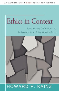 Ethics in Context