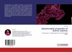 Antimicrobial properties of Acorus calamus