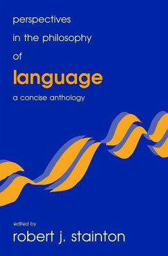 Cover Perspectives in the Philosophy of Language