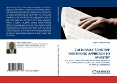 CULTURALLY SENSITIVE MENTORING APPROACH TO MINISTRY - Kwanin, Kwame Boakye