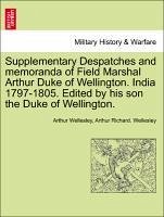 Supplementary Despatches Correspondenc and Memoranda of Field Marshal by Arthur Wellesley Paperback | Indigo Chapters