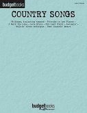 Country Songs: Budget Books
