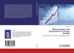 Measurement and Assessment of Survey Quality - Chen, Tao