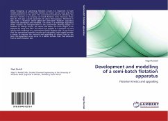 Development and modelling of a semi-batch flotation apparatus