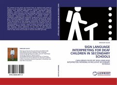 SIGN LANGUAGE INTERPRETING FOR DEAF CHILDREN IN SECONDARY SCHOOLS - JULIUS, OMUGUR