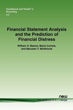 Financial Statement Analysis and the Prediction of Financial Distress - Beaver, William H.; Correia, Maria; McNichols, Maureen F.