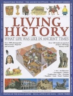 Living History: What Life Was Like in Ancient Times - Hurdman, Charlotte; Macdonald, Fiona; Steele, Philip