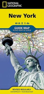 Cover National Geographic GuideMap New York