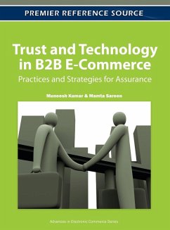 Cover Trust and Technology in B2B E-Commerce