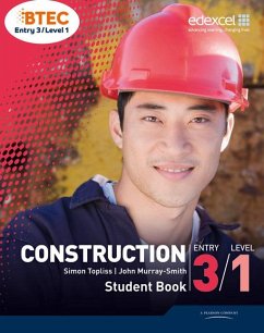 BTEC Entry 3/Level 1 Construction Student Book - Murray-Smith, John;Topliss, Simon